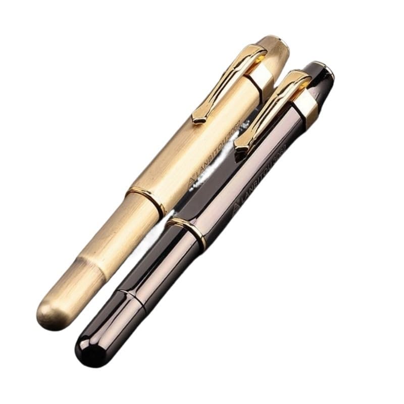 Stylo-plume vintage KLVN en laiton violet, parfait pour votre journal intime et l'école