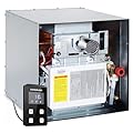 RV Tankless Water Heater without Door, KINGRVER, Propane Gas, DC 12V, 3 Optional Door Sizes 15"x15", 15"x18" and 18"x18" for Refitment, Compatible with All RVs, Sufficient Power, High Altitude