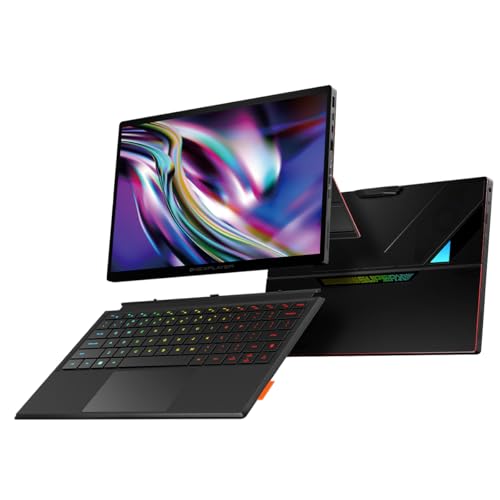 Image of OneXPlayer Super X Gaming Tablet with AMD Ryzen AI Max 395, Radeon 8060S Graphics,14 in 2.8K 120Hz OLED Display,LPDDR5X 8000 MT /s,Magnetic Keyboard,85.58 Wh(64GB RAM + 1TB SSD)