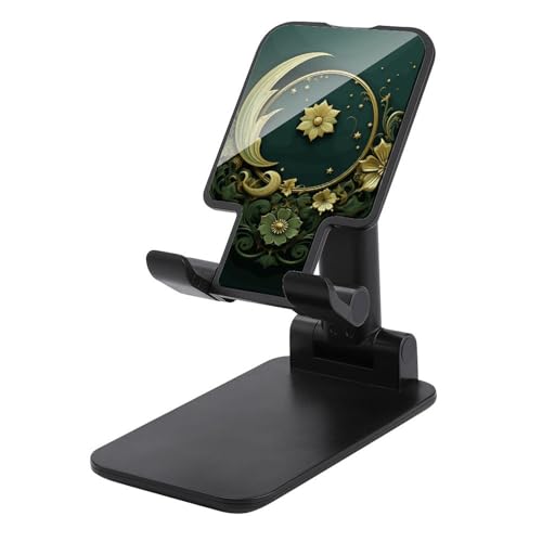 Support téléphone Ramadan sur papier peint vert pour votre salon