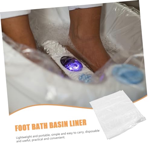 Healeved 320 piezas forro desechable para spa de pies miniatura 7