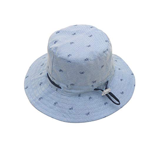 Jerague Baby Toddler Kids Sun Hat 2-4T For Boy Girl Packable Adjustable Wide Brim Summer Hat Cotton Breathable For Outdoor Anti-Uv Travel Beach Cap #TOP1