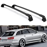 🚓【Aerodynamisches Design】：Durch die wirksame Reduzierung des Windwiderstands und der Geräusche (weniger als 0,02 bei 120 km/h; weniger als 0,033 bei 150 km/h) wird der Spalt unter der Stange vergrößert, so dass genügend Platz bleibt, damit das Schiebedach frei gleiten kann.