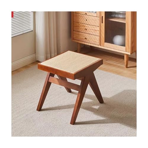 Mobilier d'intérieur haut de gamme en bois tressé et assise artisanale de 128cm
