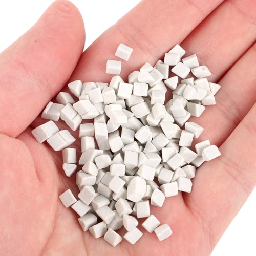 Abrasif à tambour en céramique blanche pour finitions de bijouterie - 4