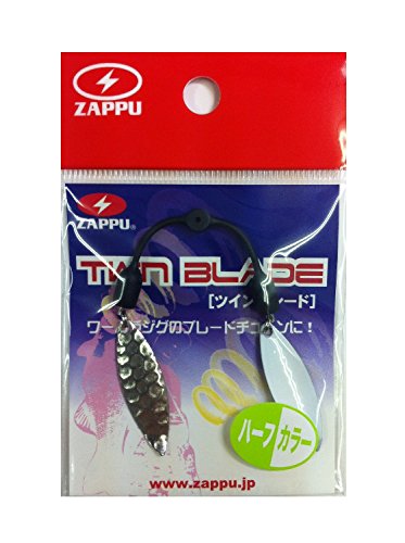 ZAPPU(ザップ) ツインブレード・ハーフカラー シルバー/ホワイト