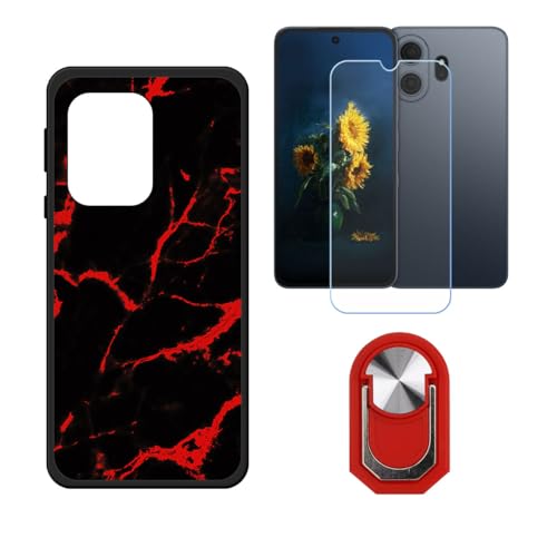 BMPNLSZ �K�p TCL NxtPaper 70 Pro�p+HD�����K���X�ɓK�����ėpTPU�P�[�X�A�V���J�Q���P�[�X�o���p�[�ی�o�b�N�P�[�X-�ɓK����9�d�x�X�N���C�u�h�~�X�N���[���v���e�N�^(6,9") + ���O���\�Ŕėp�I��360�x��]�\�ȃX�e