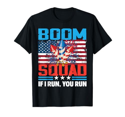 Boom Squad 4th of July Firework T-Shirt