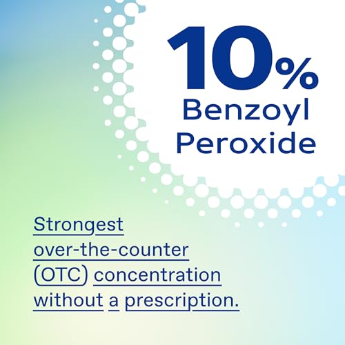Differin 0299.413700 Acne Face Wash With 10% Benzoyl Peroxide, Maximum Strength Otc Acne Foaming Cleanser, Fast Acting Acne Treatment For Face And Body thumb #7