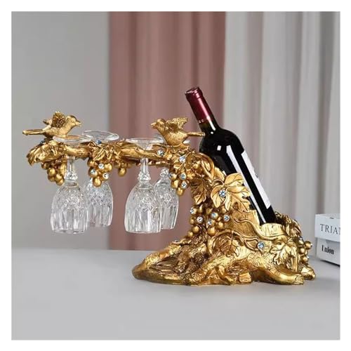 Soporte para botellas de vino SONGCHAO azul compacto miniatura 3