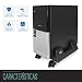Ewent EW1290 - Soporte (Cart CPU Holder, Escritorio, 8 kg, Negro, ABS...