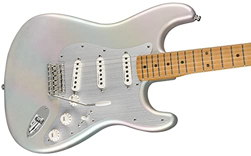Fender 6 String Solid-Body Electric Guitar, Right, Chrome Glow (0140242343) #TOP3