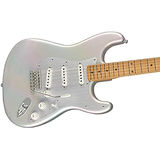 H.E.R. Stratocaster MN Chrome Glow - Les Beatles, Paul McCartney, John Lennon, RIngo Starr, George Harrison H.E.R. Stratocaster MN Chrome Glow – Image 4