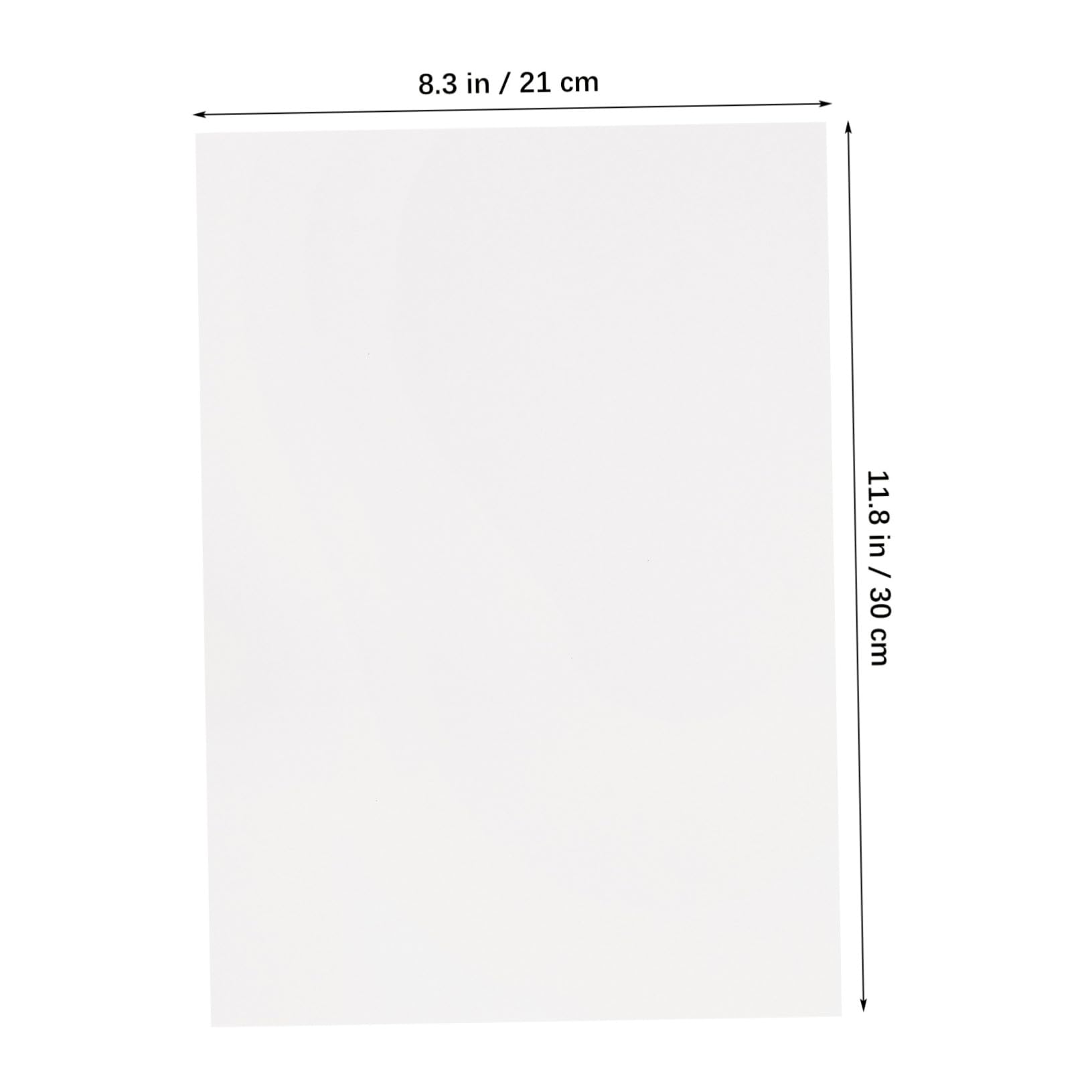 Sewroro Druckerpapier mit Leichter Verschmierungsfreier Oberfläche A4 Beige Fasern Kopierpapier 100 Blatt für Kleine Büros Geeignet