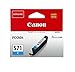 Produktbild Canon CLI 571 C original Tintenpatrone Cian für Pixma Drucker TS5050 TS5055 TS6050 TS8050 TS9050 MG5750 MG6850 MG7750