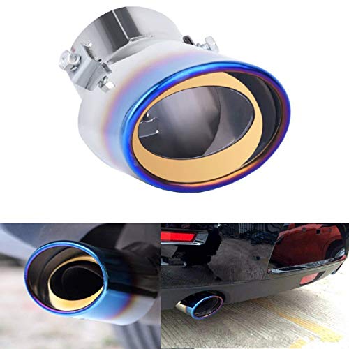 Image of Oshotto Stainless Steel SS-006 Car Exhaust Muffler Silencer Cover Compatible with Hyundai Venue (Multicolor)