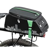 ROCKBROS Bike Rack Bag Bike Trunk Bag Bicycle Bags 9L for Rear Rack Water Resistant Back Seat Cyc...