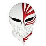 Halloween Cosplay Mask Fancy Dress Cosplay Bleach Kurosaki Ichigo Mask - (Red)