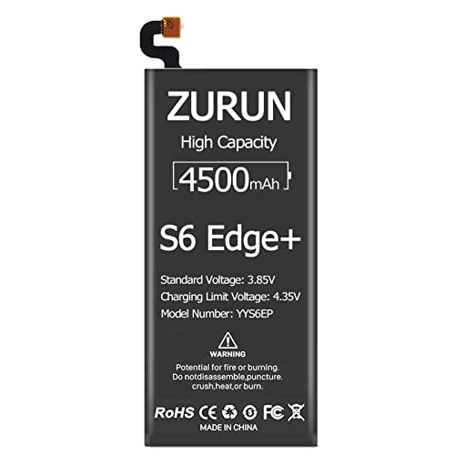 Galaxy S6 Edge Plus Battery Zurun 4500Mah Li-Polymer Battery Eb-Bg928Abe Replacement For Samsung Galaxy S6 Edge Plus Sm-G928 G928V G928A G928T G928P G928R4 With Screwdriver Tool Kit #TOP4