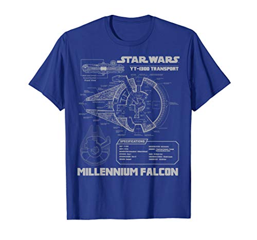 T-shirt Star Wars Millennium Falcon pour afficher votre passion avec un look discret