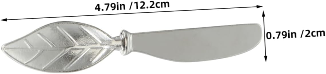 4pcs Cheese Spreader Knife for Butter Jam and Appetizers Elegant European Design for Charcuterie Boards and Wedding Favors