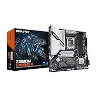 GIGABYTE Z890M Gaming X Ultra Core (Series 2) LGA 1851, mATX, DDR5, 3X M.2, PCIe 5.0, Front USB Type-C, 2.5GbE LAN, EZ-Latch