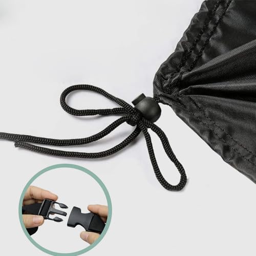 Funda para palomitera 420D impermeable con hebillas antiviento 8