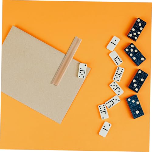 Soporte de Madera para Fichas de Mahjong y Dominó miniatura 6