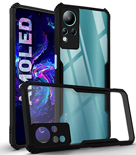 Image of Jkobi Back Cover Case for Infinix Note 11 (Shockproof with Polycarbonate Clear Panel | Professional Black)