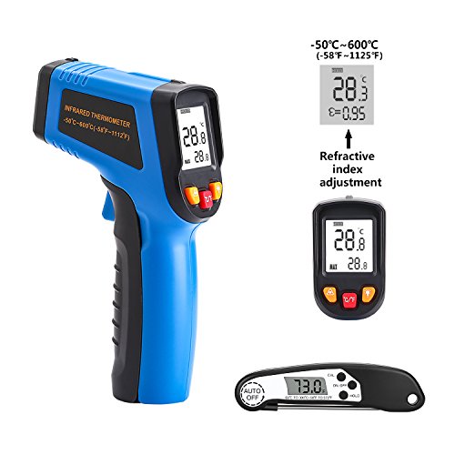 DEKO Infrared Thermometer Laser Thermometer Gun (50°C600°C
