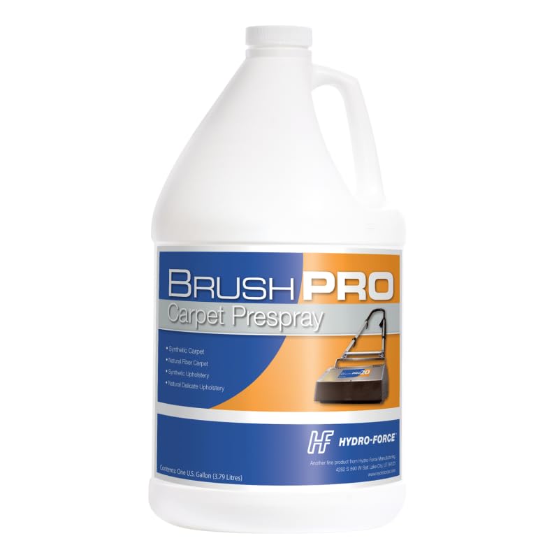 Brush Pro Carpet Prespray, Encapsulation Carpet Cleaner, 1 Gallon