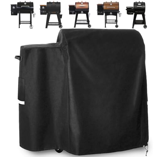 Utheer 73700 Grill Cover for Pit Boss 700FB Lexington 500 Lexington 540 Classic 700 Wood Pellet Grills Pro 600 and Tailgater Heavy Duty 600D Waterproof Fabric Grill Cover 42 L x 28.5 W x 38 H