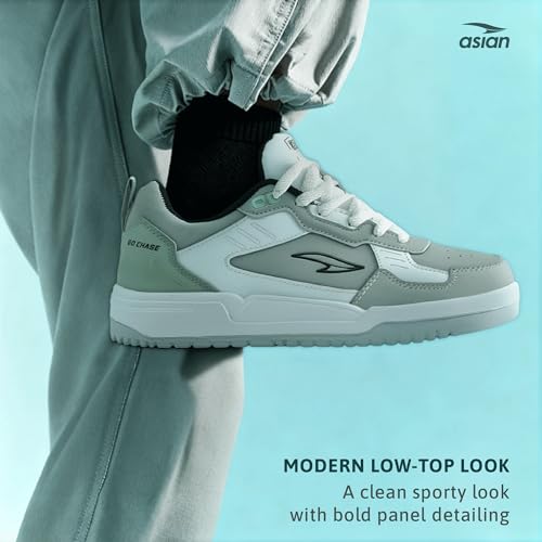 Image of ASIAN Unicorn-11 Men's Sneakers | Stylish Low Top Sneakers, Soft Cushion Comfort | Stable Grip, Premium Design Shoes for Walking, Travel, Casuals & Daily Use