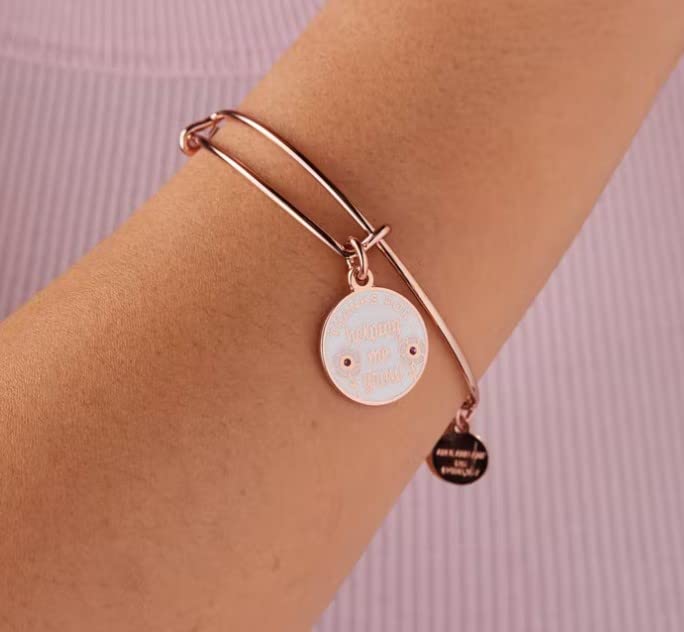 Alex and Ani Teacher Appreciation, Expandable Bangle for Women, 2 to 3.5 in3