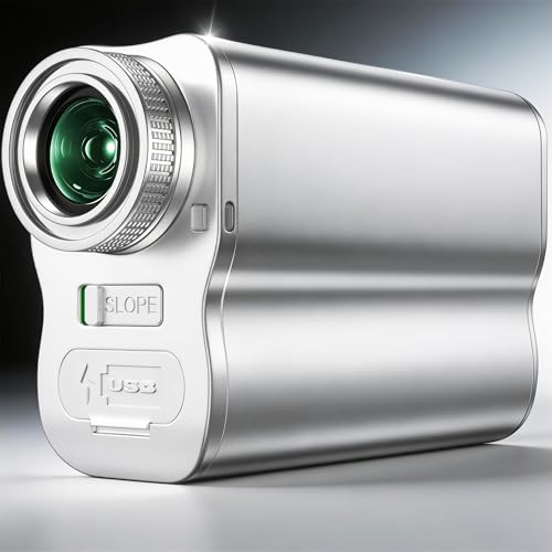 Golf Range Finder with Slope and Magnification