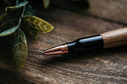 Wudwurk Whiskey Barrel Wood Bolt Action Ballpoint Pen (Jd Whiskey Barrel, Pen Only) #TOP3