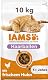Iams Katzenfutter Anti-Haarballen Trockenfutter mit Huhn