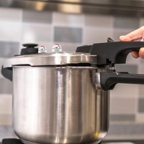 SHERCHPRY válvulas de seguridad para olla a presión, 6 piezas, 14mm, liberación de vapor de alta presión, accesorios de recambio para ollas de cocina miniatura 5