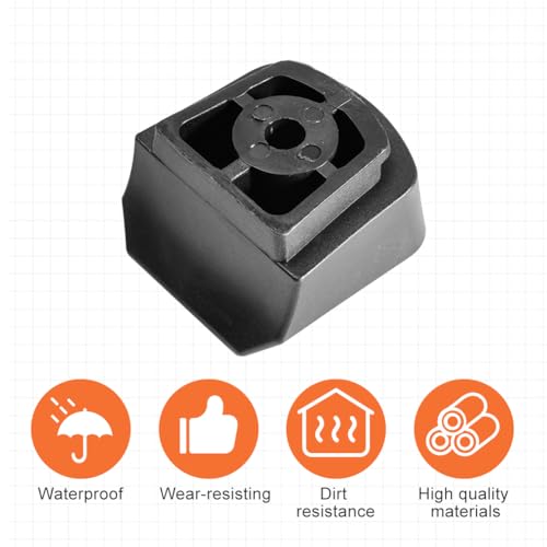 Begonia 4 Stück Inliner Bremse, Bremsstopper Bremsklotz aus TPR, Inliner Bremse Hinten, Inliner Bremse Universal für Inlineskates, Cande, Advance