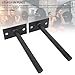 Wall Mounted Weight Plate Holder, Alloy Steel Construction Compact and Organized Weight Plate Rack for Safer Storage(2pcs)