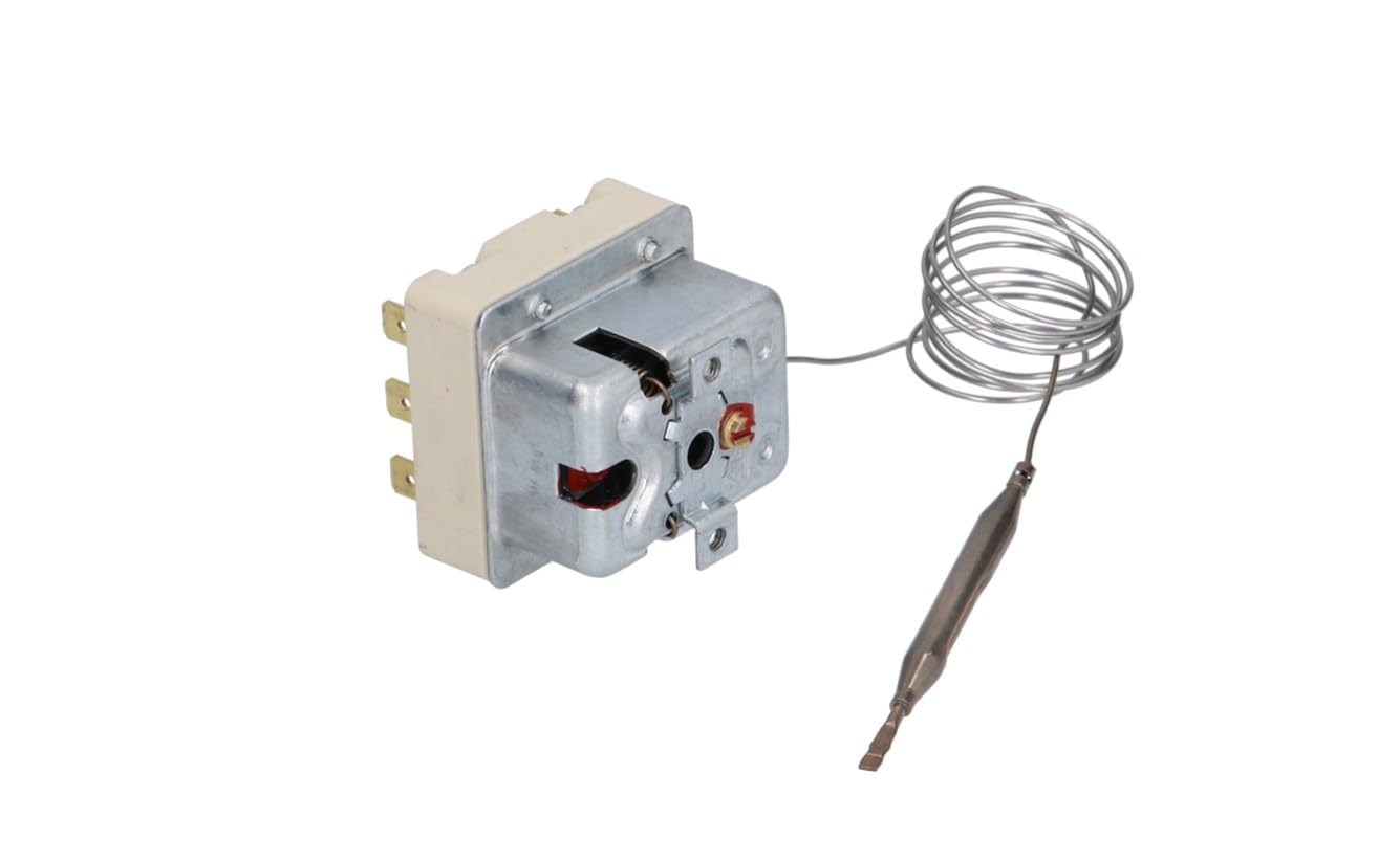 Termostato di sicurezza 3 fasi 360 °C EGO 55.32562.822 per friggitrici – Ricambio con sonda Ø 6 mm, lunghezza capillare 890 mm Cookmax, Mareno, Virtus