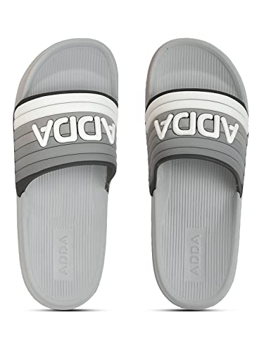 Image of Adda STRIPES| Durable & Comfortable | EVA Sole | Lightweight | Fashionable | Super Soft | Outdoor | Striped | Sliders for Women