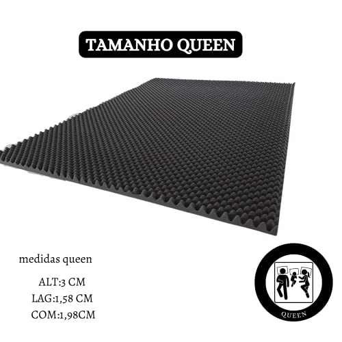 Colchão de espuma Caixa de ovo Queen Densidade 33