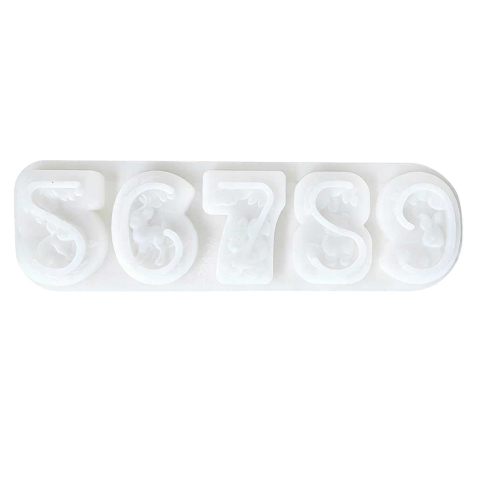 APGLSXY Artistic Silicone with Animal and Number Pattern for Creative Fun Craft