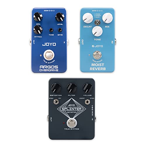 Joyo Overdrive Guitar Effect Pedal,Distortion Guitar Effect Pedal And Digital Reverb Effect Pedal #TOP13