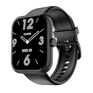Noise New Launch ColorFit Pulse Air Smartwatch with BT Calling, 1.85" TFT Display, Lightweight 45g Design, Heart Rate & Step Tracking, Multi-Sport Modes, Find My Phone, Water Resistant (Jet Black)
