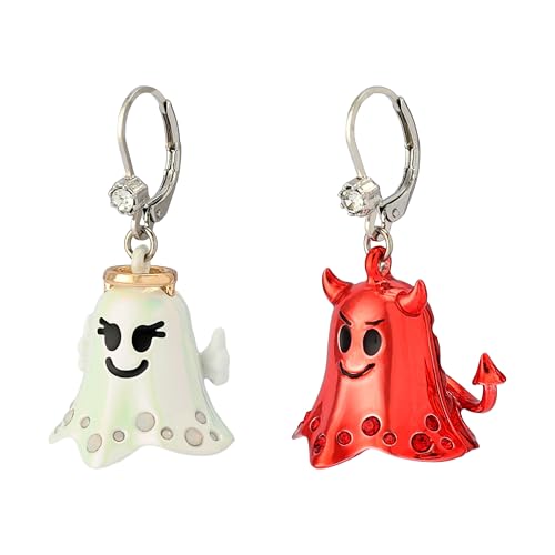 Betsey Johnson Halloween Ghost Dangle Earrings2