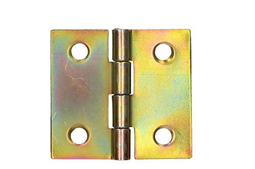 KOTARBAU® Möbelscharniere 30 x 30 mm 1 St. Gerollte Scharniere Alle Größen Tischband Türband Möbelband Verzinkt Türscharniere Scharnier Kistenband Schrankscharniere