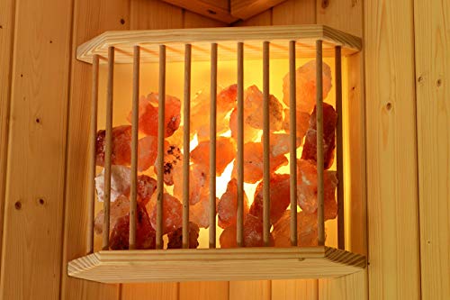 Preisvergleich Produktbild Karibu Sauna Salzkristalleuchte
