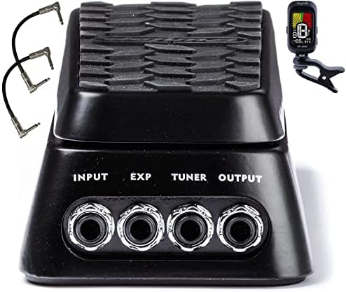 Briskdrop Dunlop DVP3 Volume (X) Pedal Bundle with 2 Patch Cables and Tuner DVP3tunerbundle 0